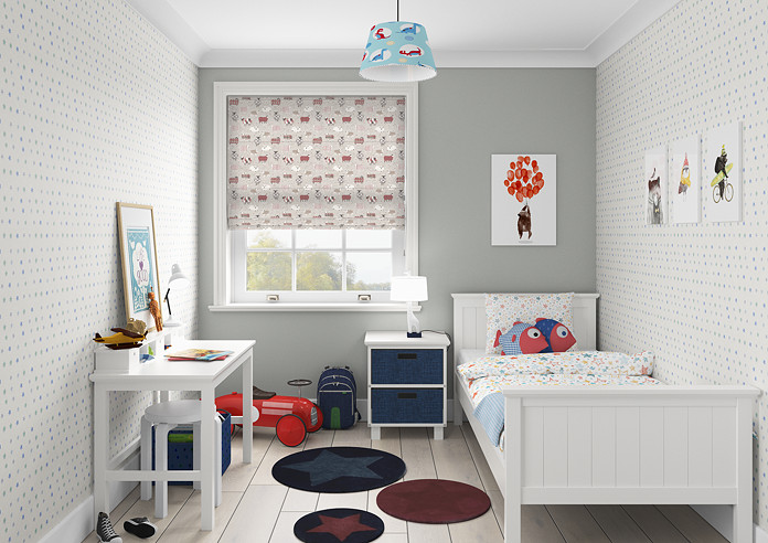 Baa Baa, Peony - Twist&Fit Roman Blind - Image 5